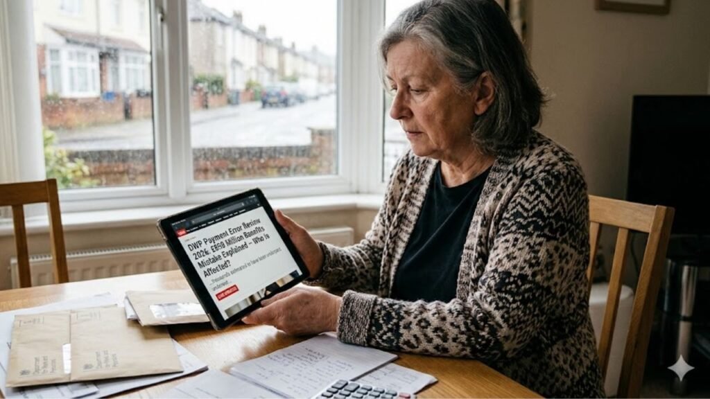 DWP Payment Error Review 2026: £850 Million Benefits Mistake Explained – Who Is Affected?