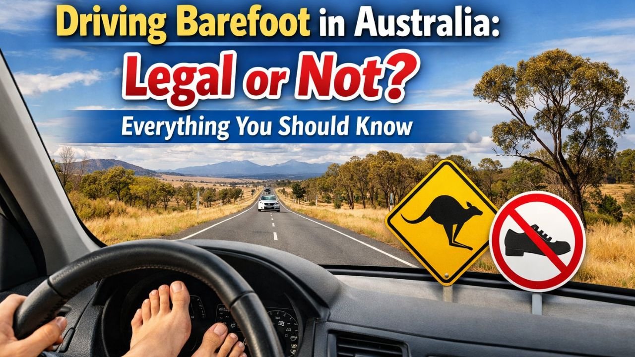 Driving Barefoot in Australia: Legal or Not? Everything You Should Know