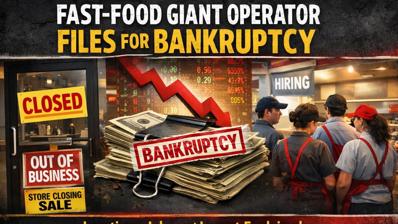 Fast-Food Giant Operator Files for Bankruptcy – Locations, Jobs, and Impact Explained