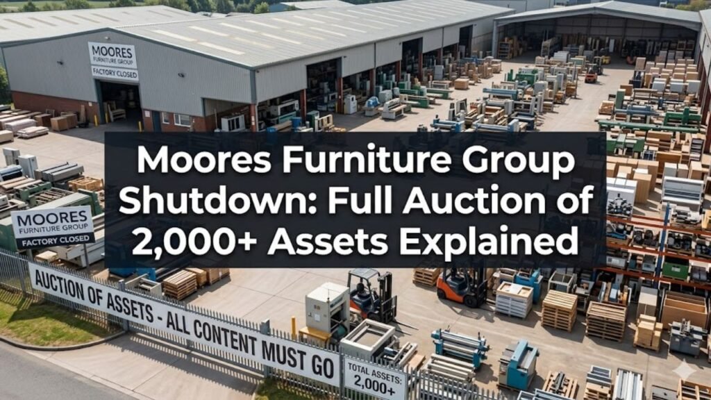 Moores Furniture Group Shutdown: Full Auction of 2,000+ Assets Explained